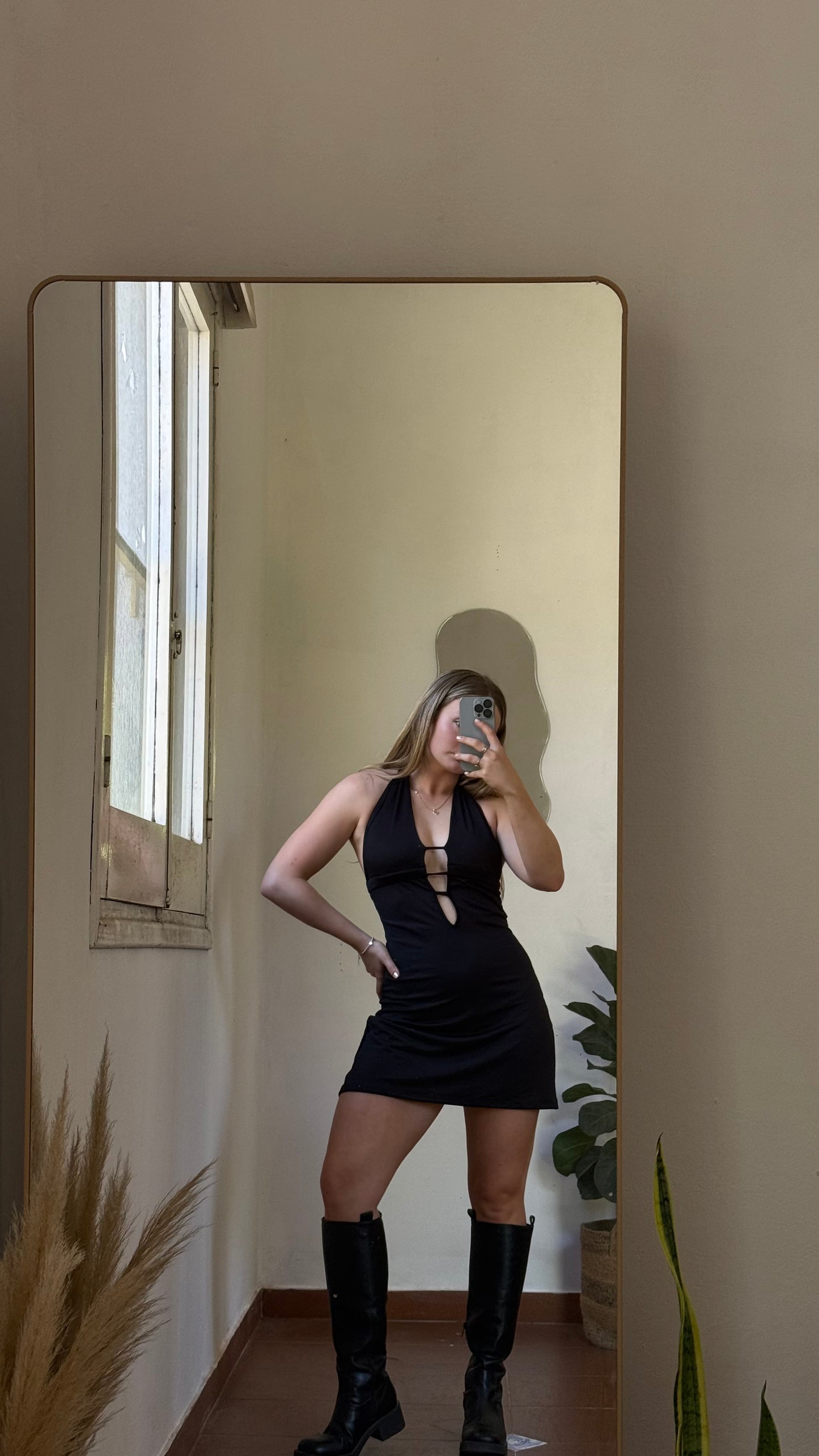 vestido sun negro