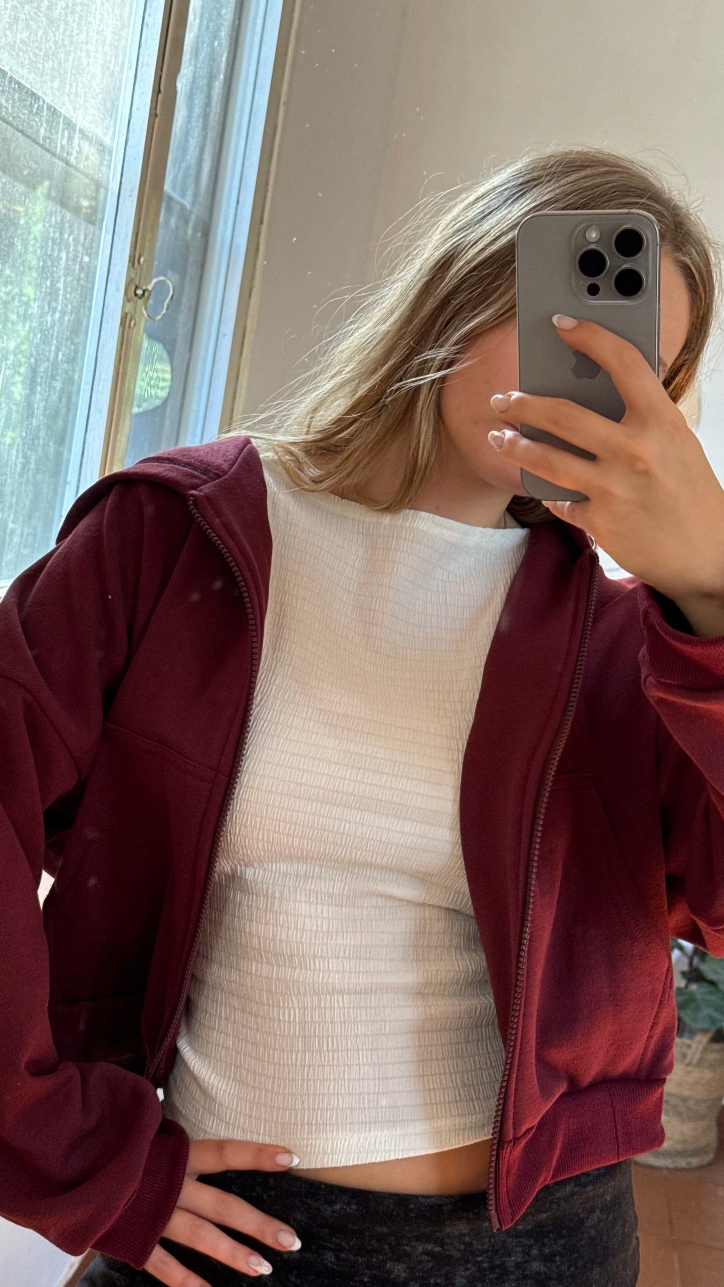 campera lazy bordo