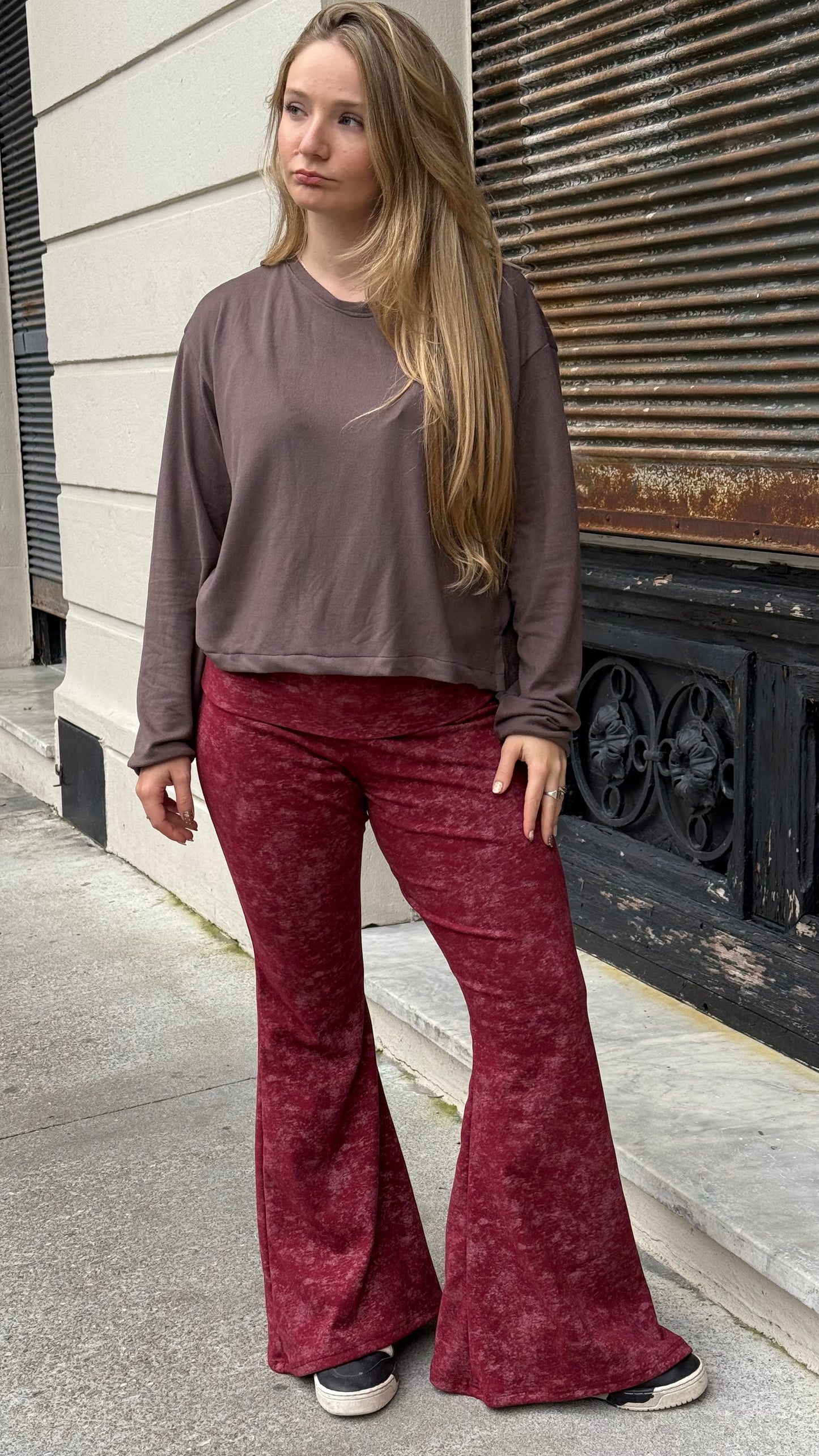 pant oxford termico rojo