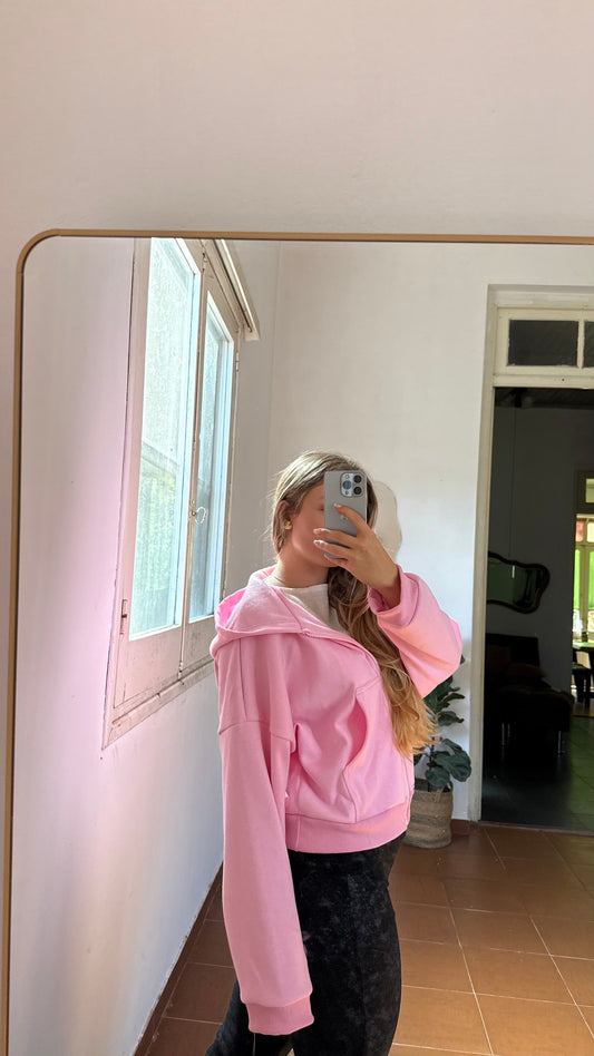 campera lazy rosa