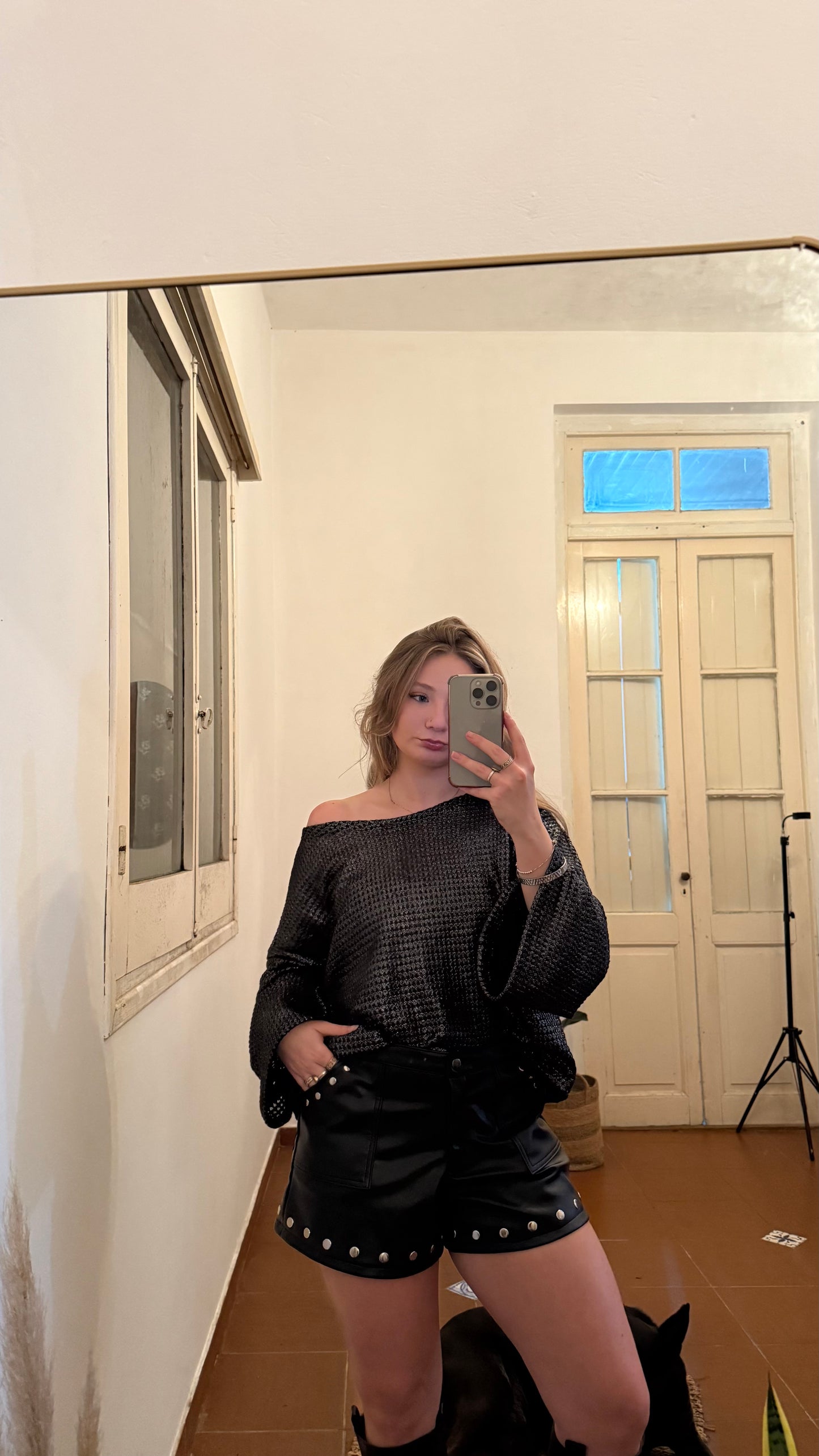 short boho ecocuero