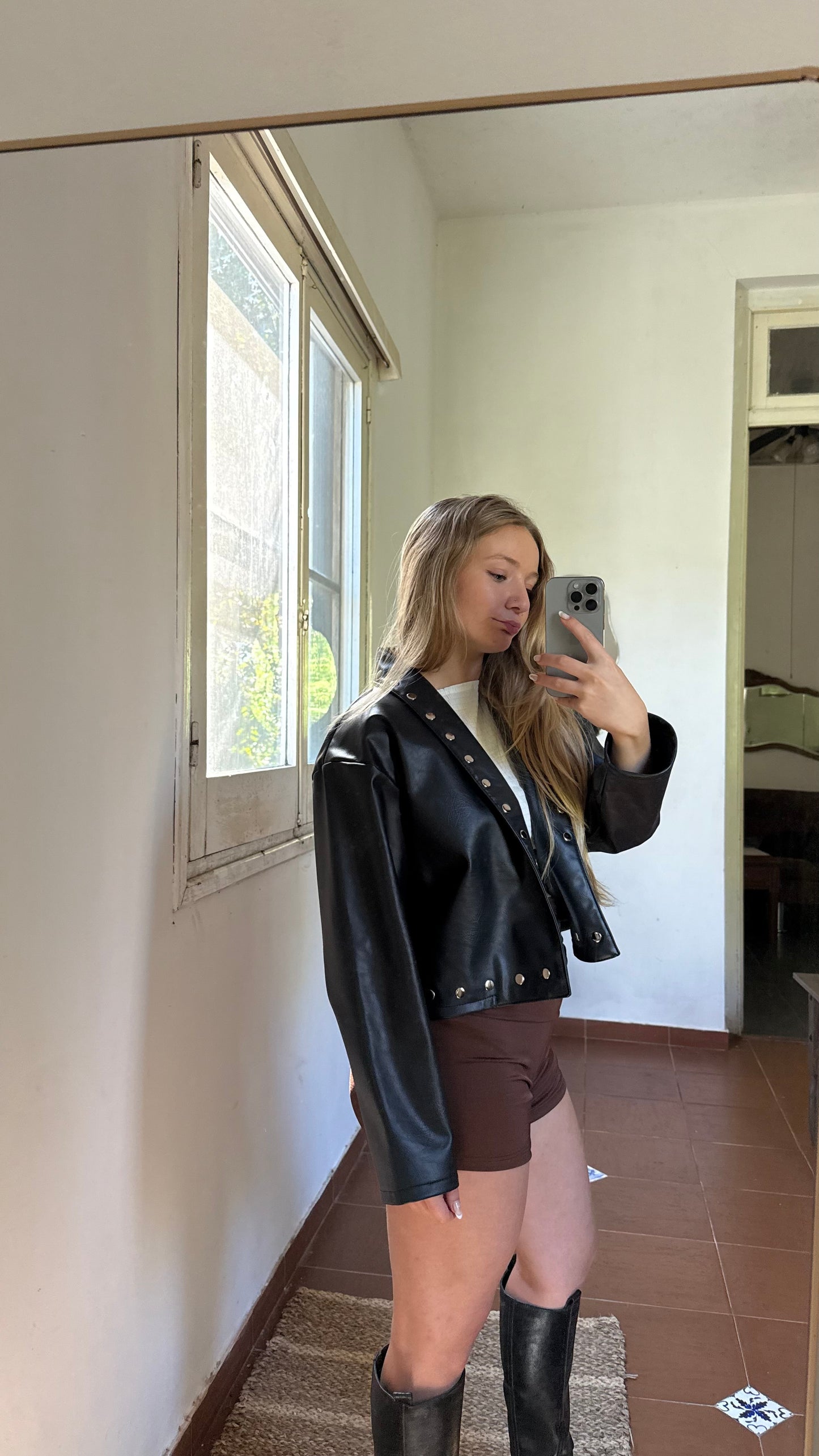 campera hit negro