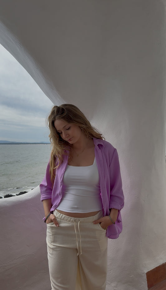 camisa must lila