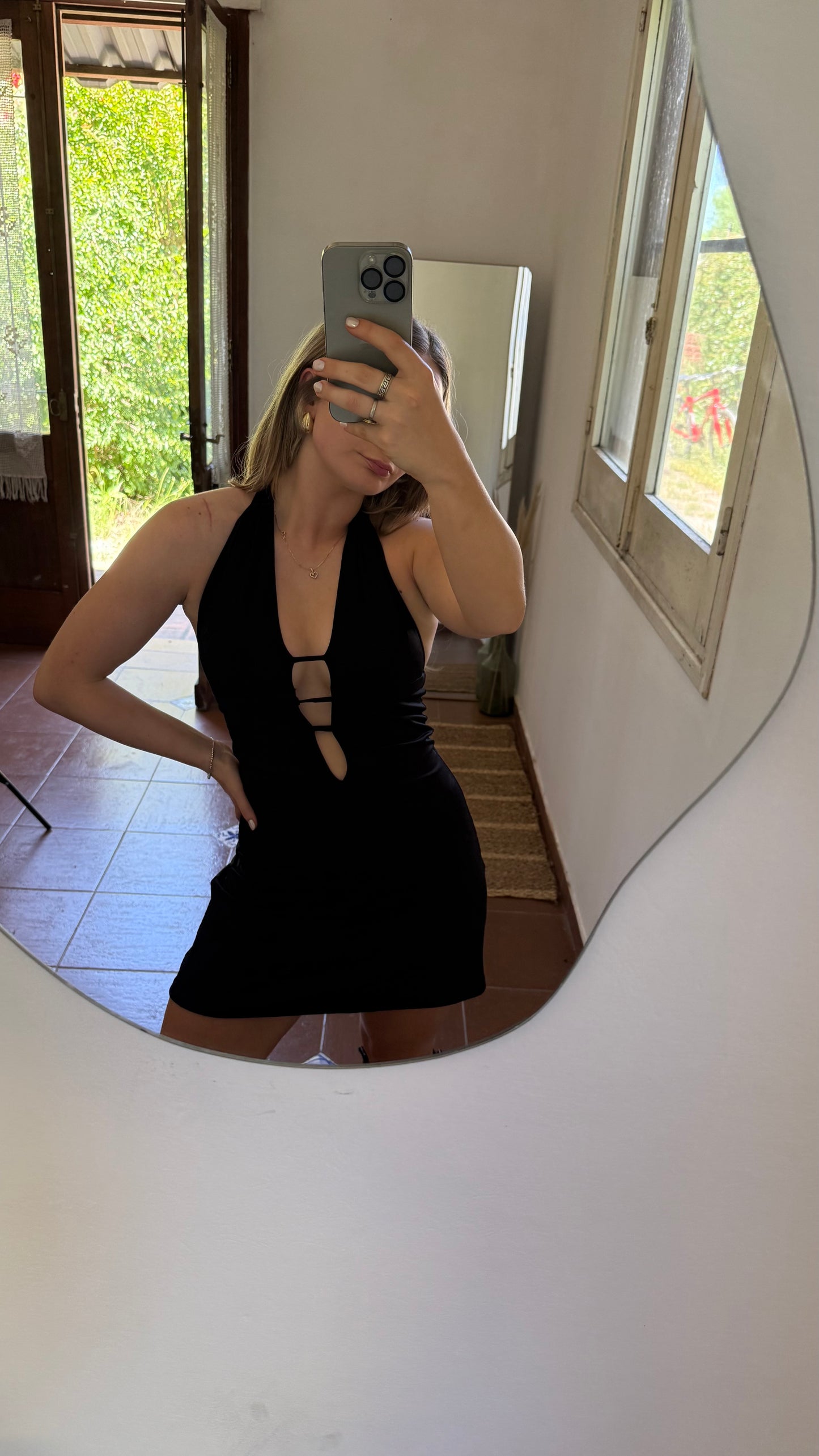 vestido sun negro