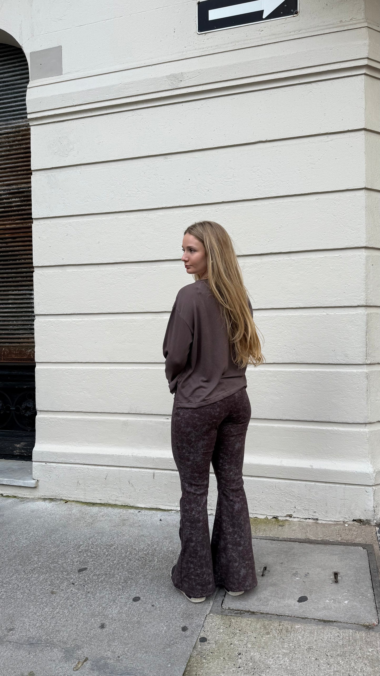 blusa basic chocolate