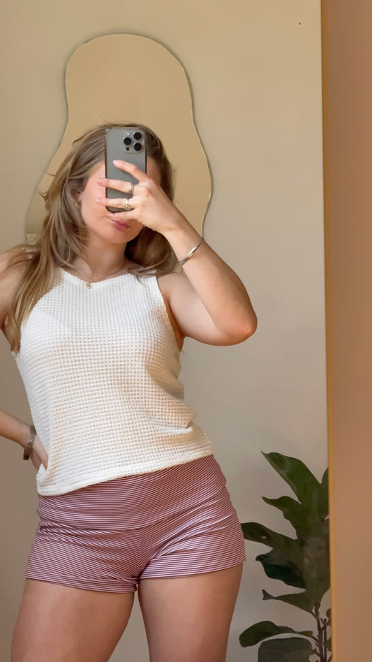 mini short bordo