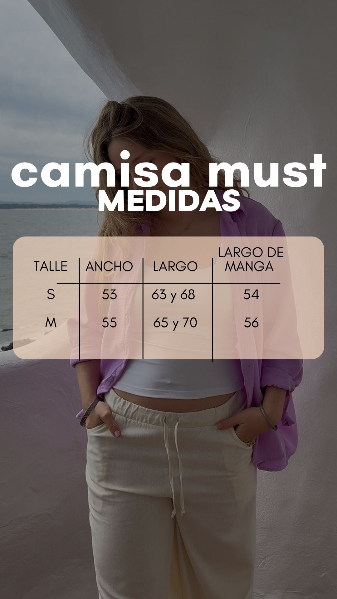 camisa must negro