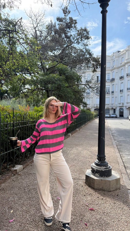 blusa emi rosa