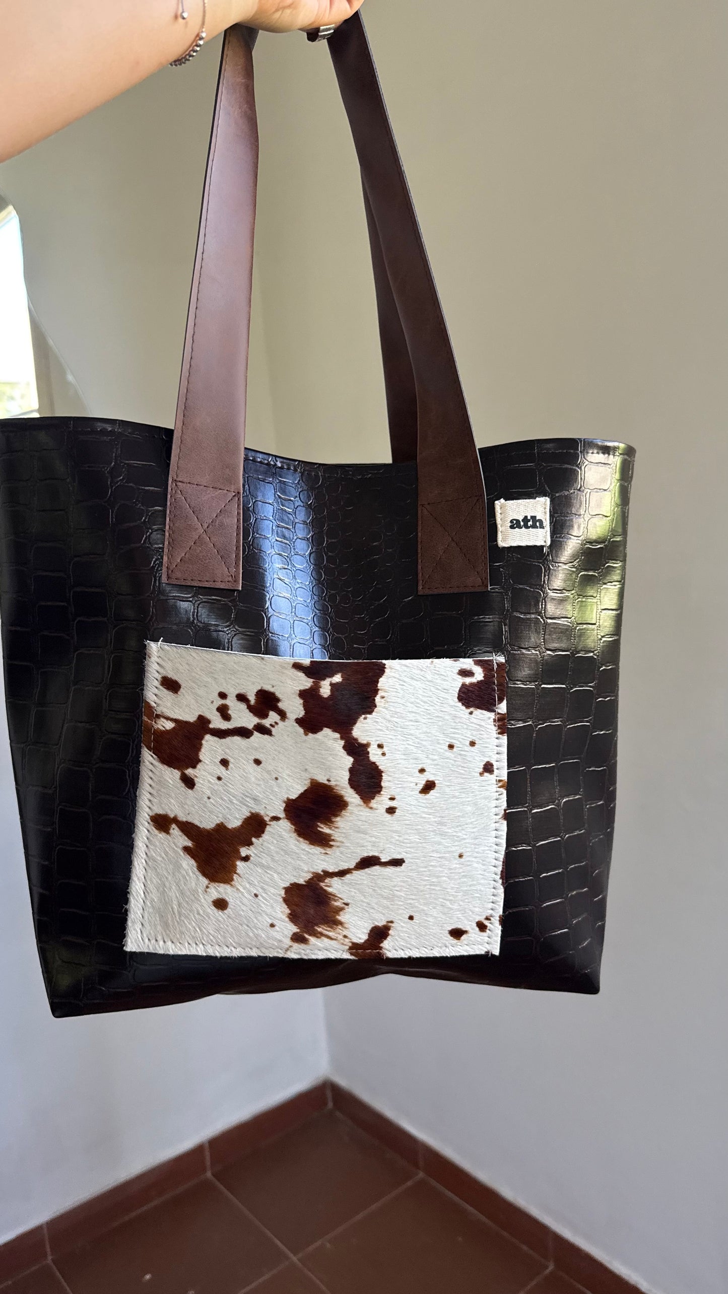 tote bag cow