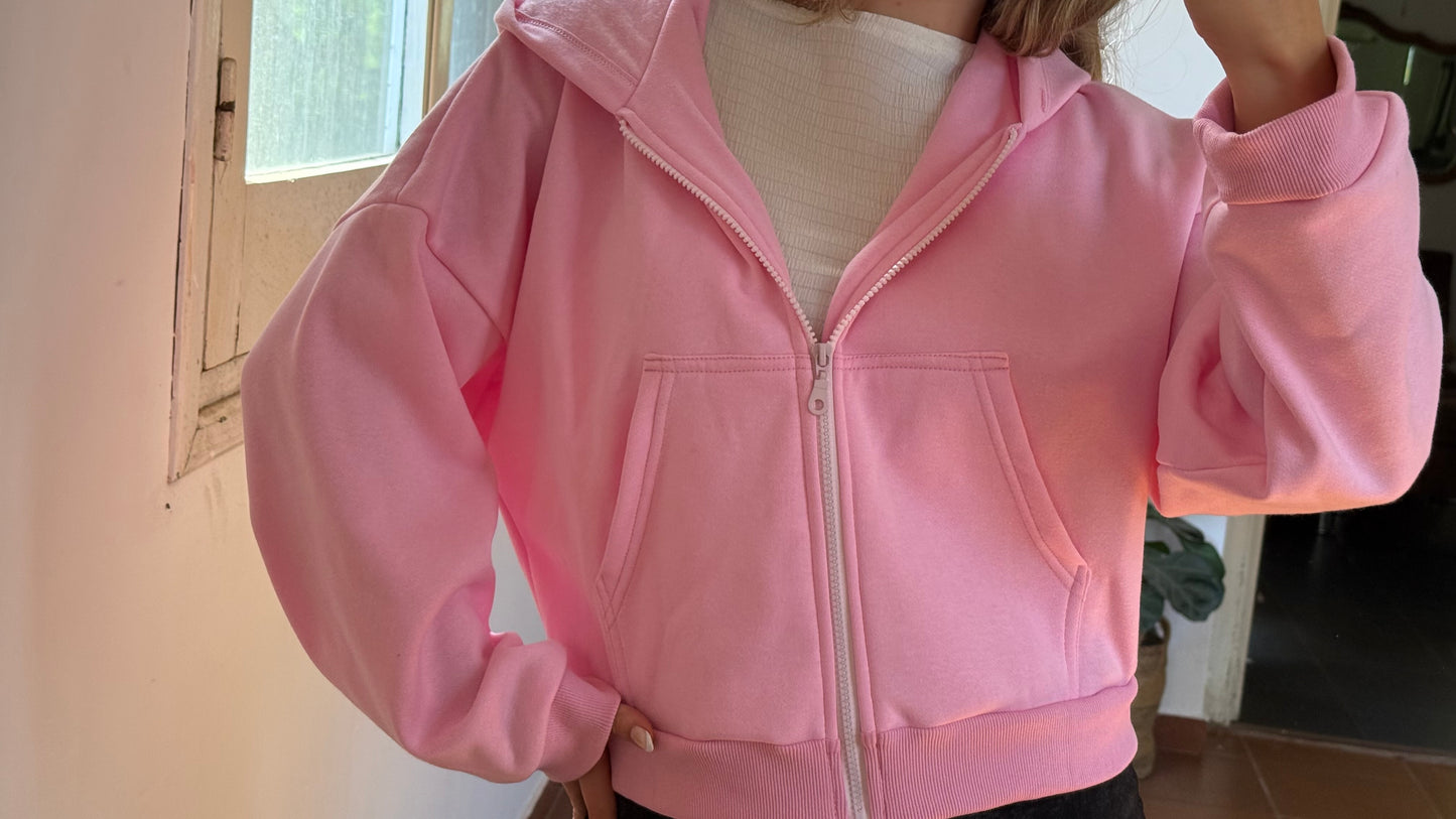 campera lazy rosa