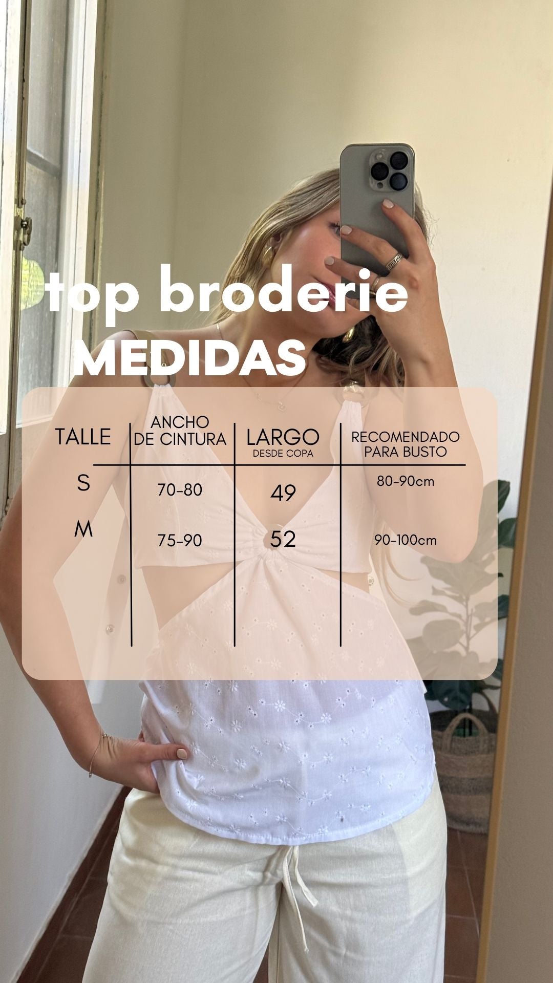 top broderie negro