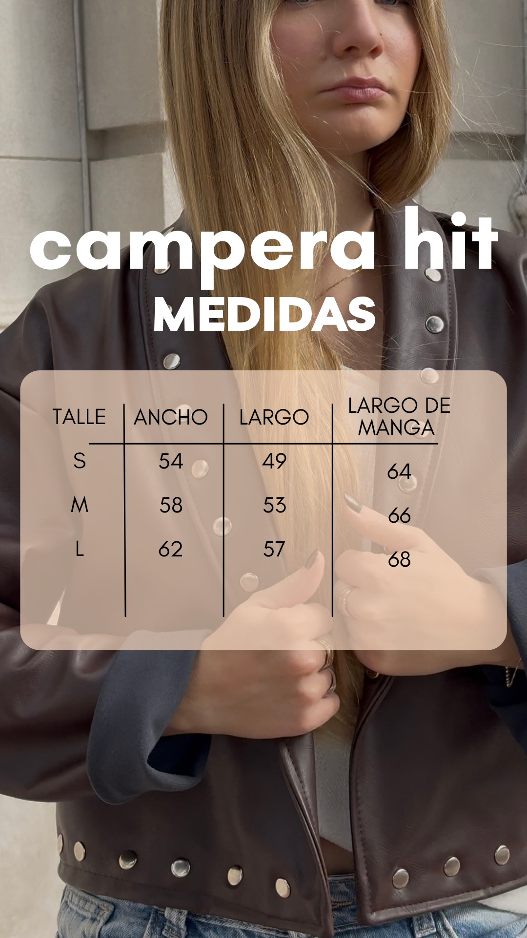 campera hit negro