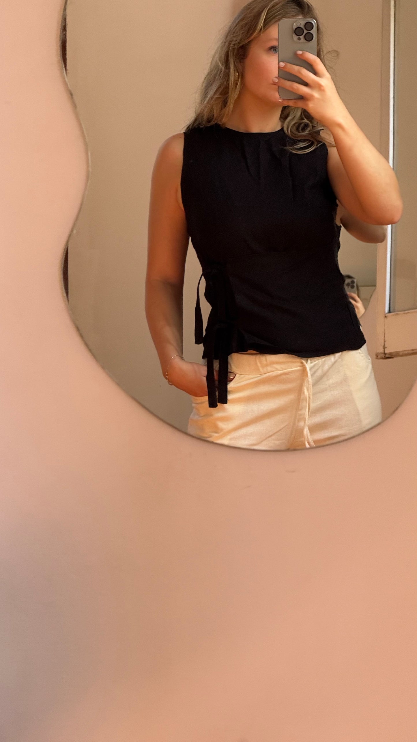 top elegance lino negro