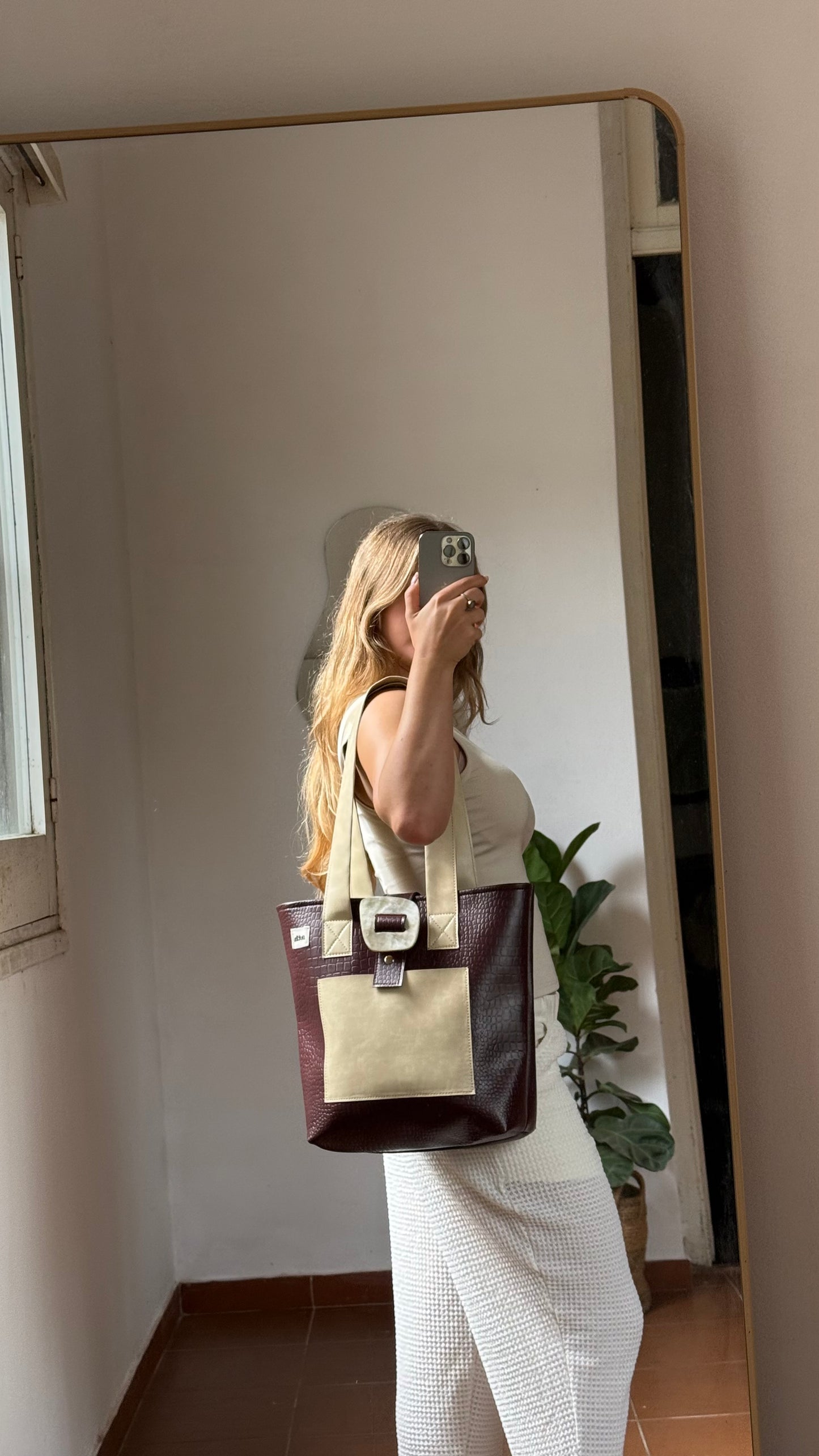 tote bag deva con cierre