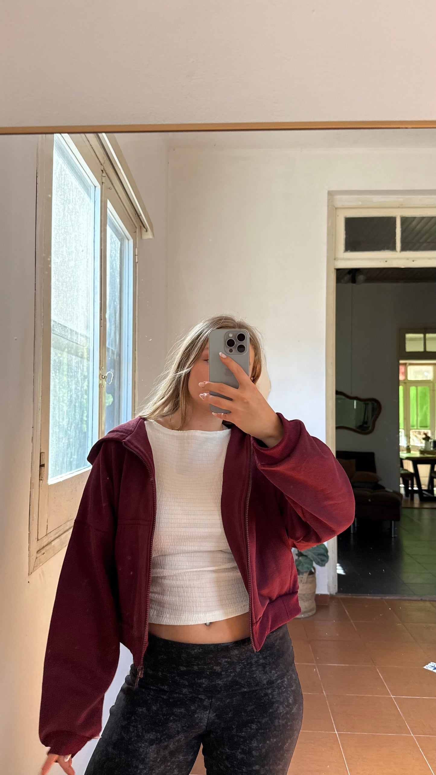 campera lazy bordo