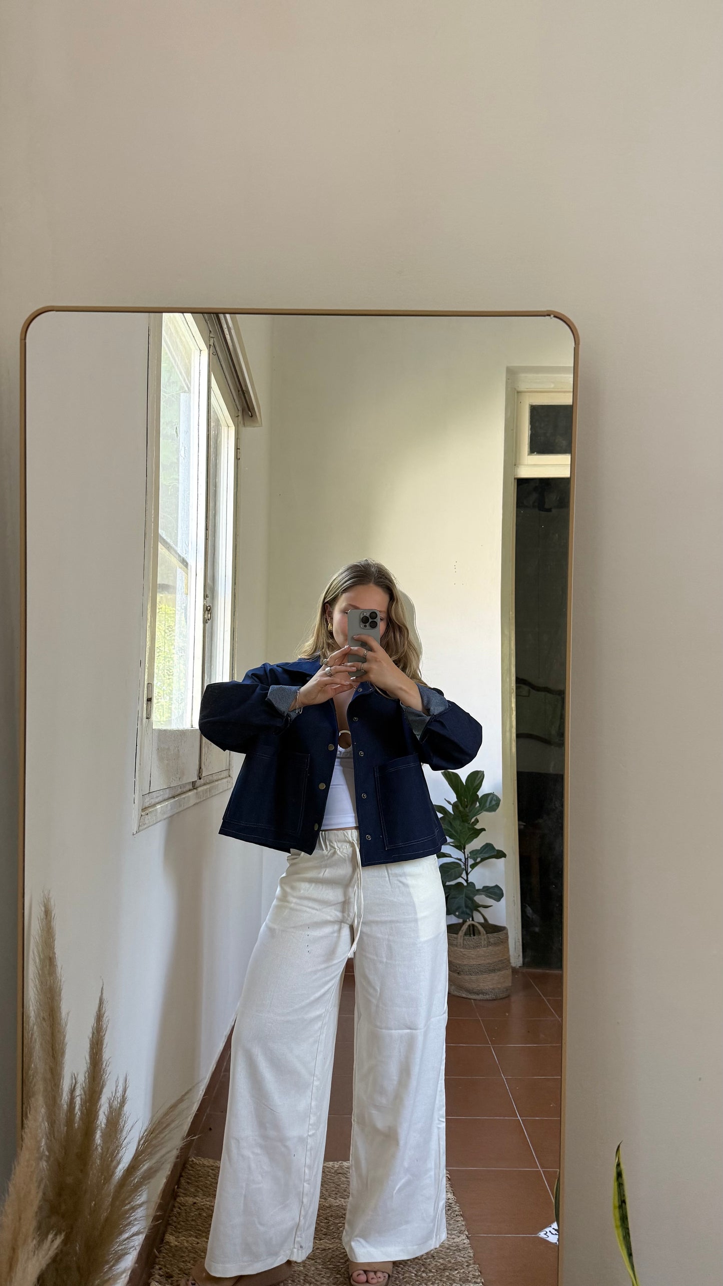campera aura denim
