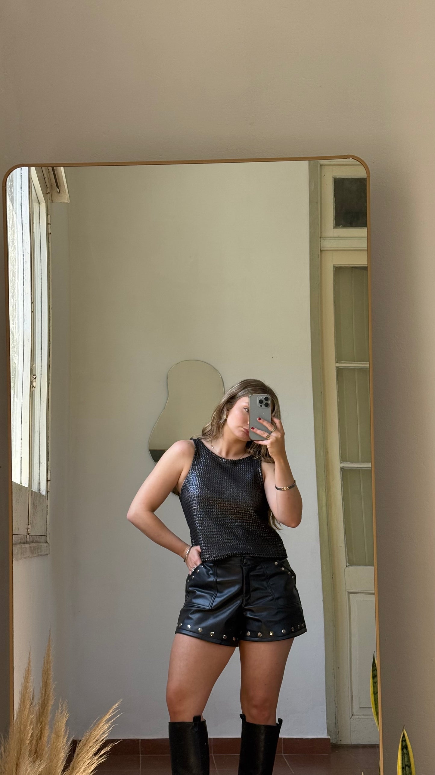 musculosa meri metalizada