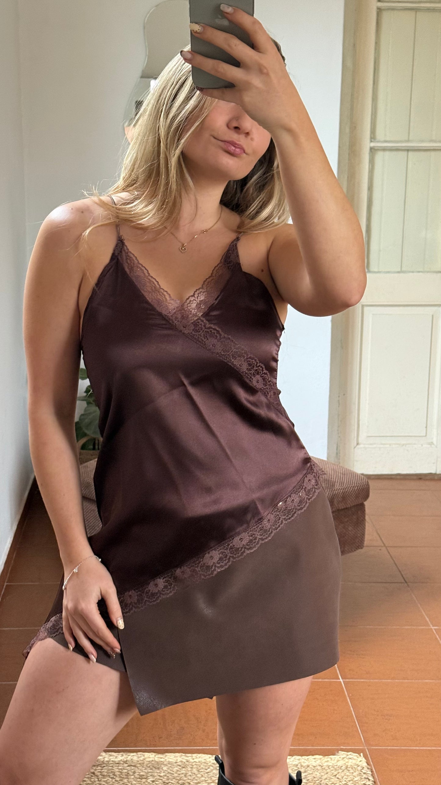blusa vicky chocolate