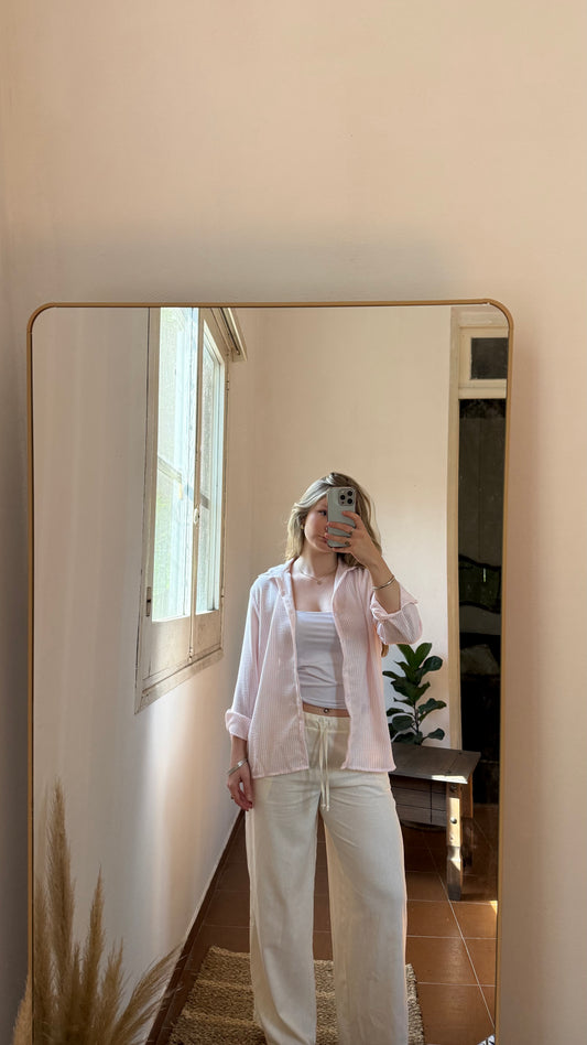camisa aika rosa