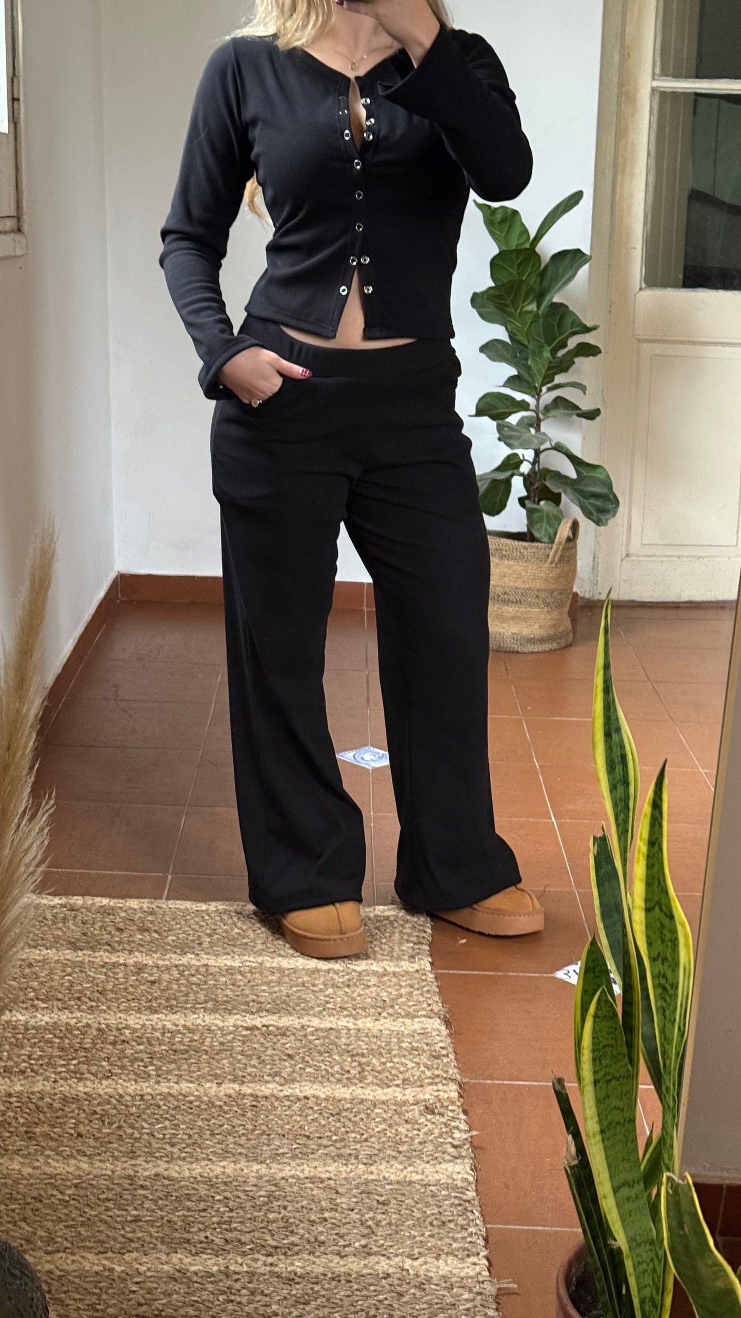 pant hot negro