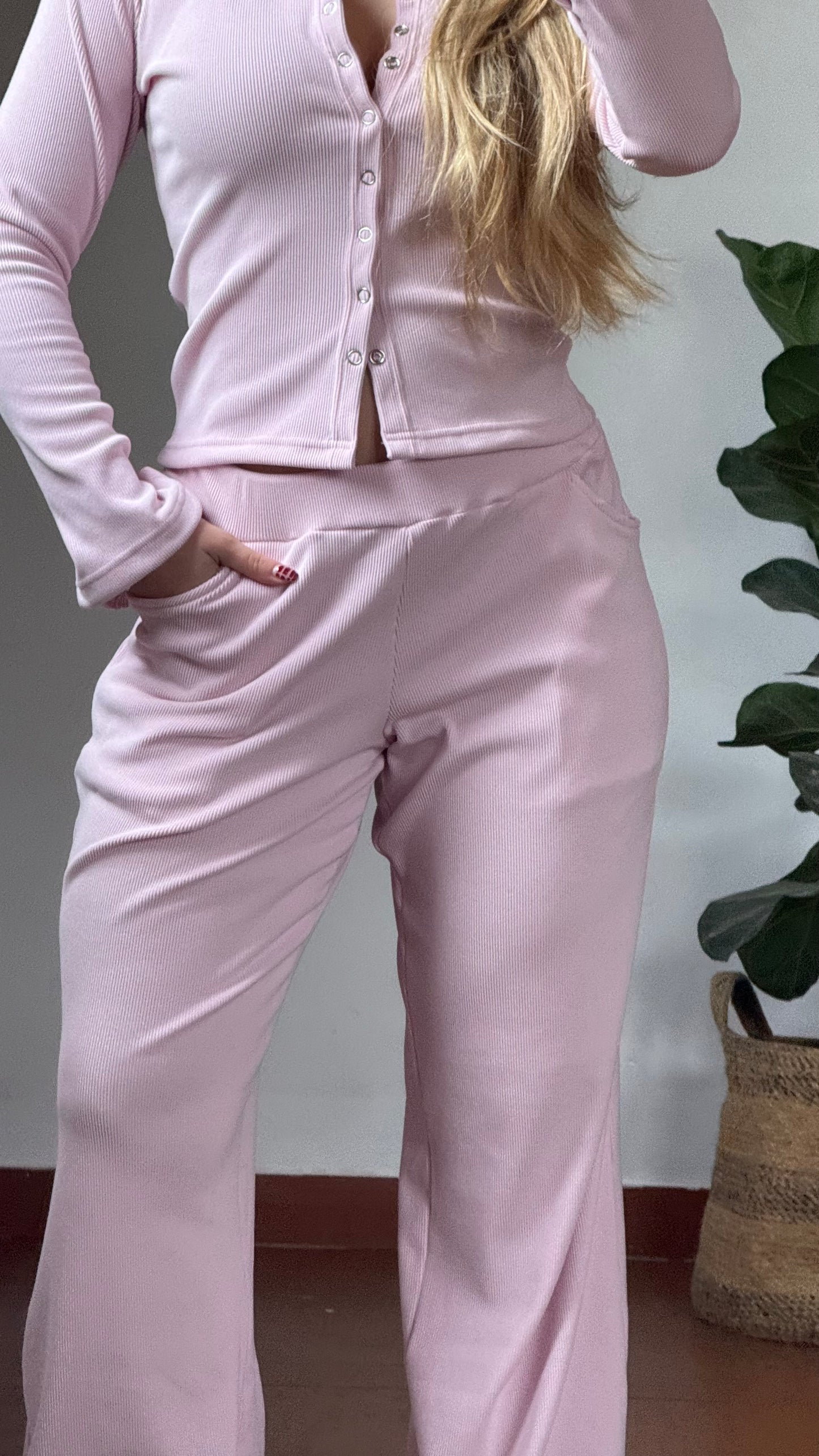 pant hot rosa