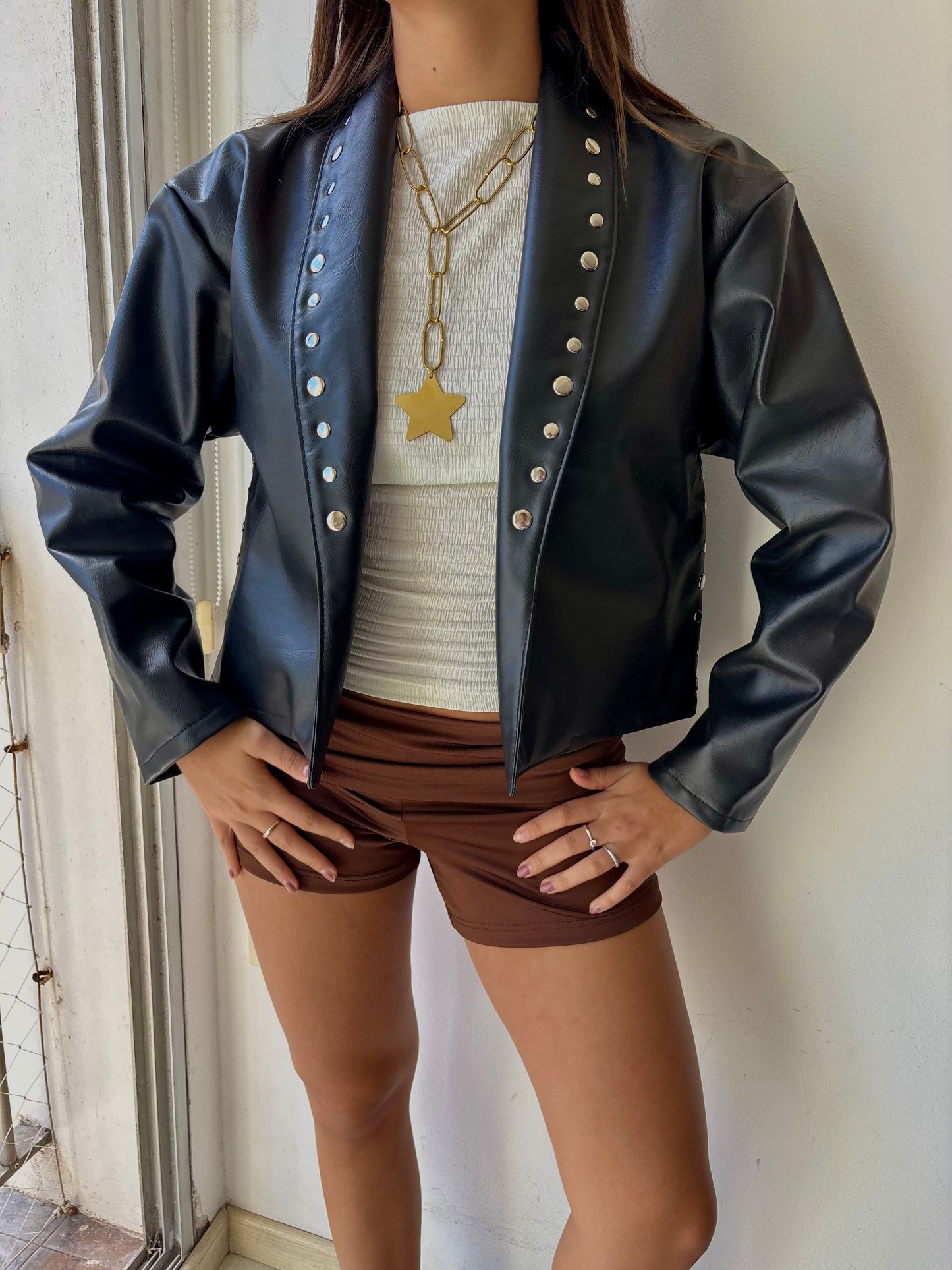 campera rock negro