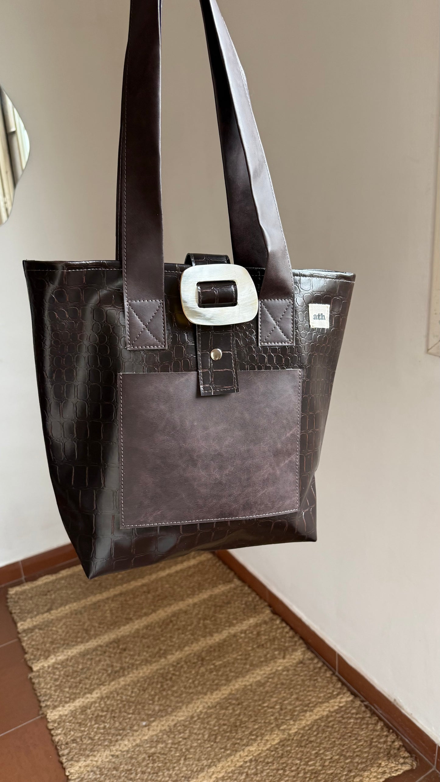 tote bag deva con cierre