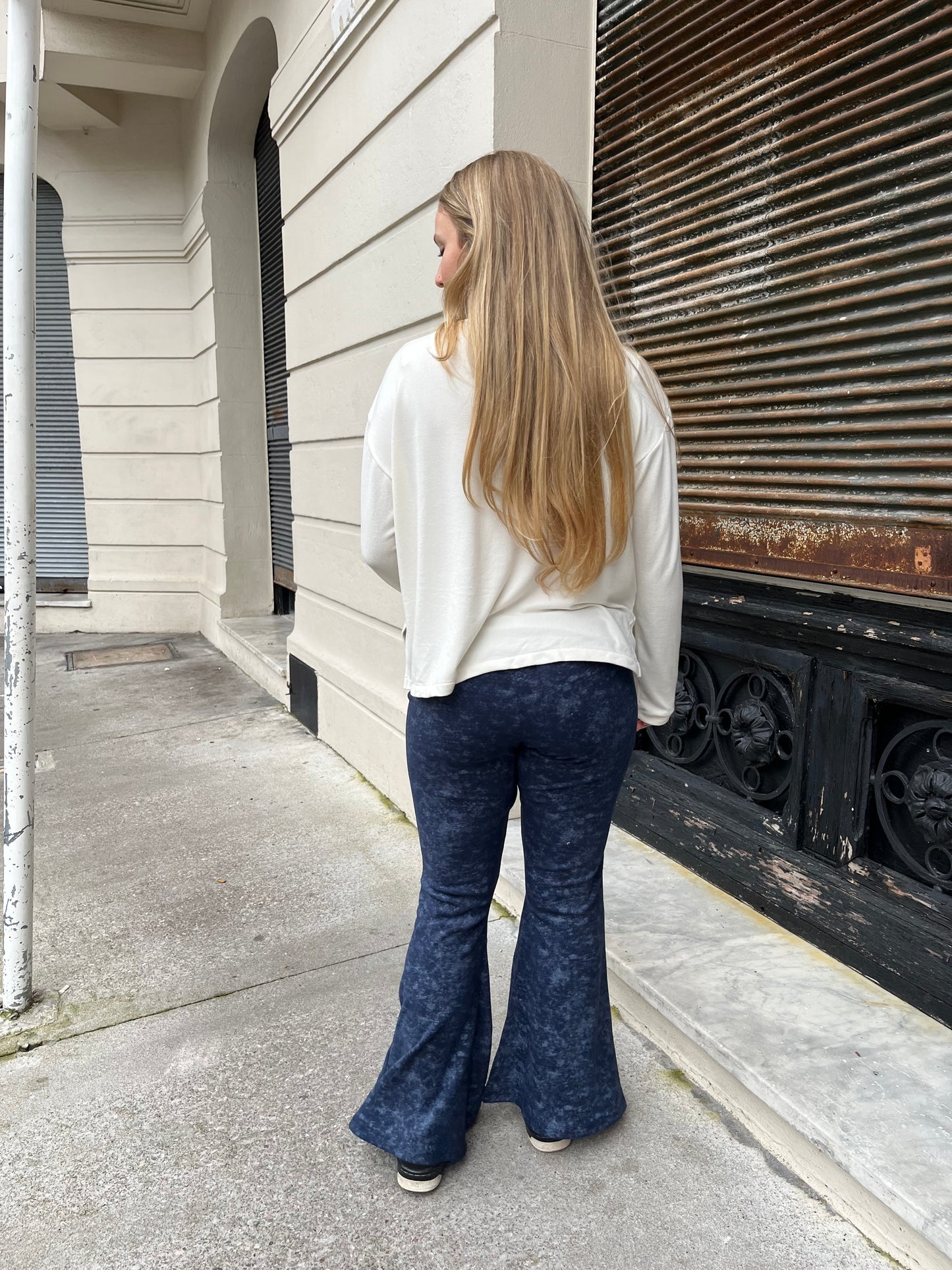 pant oxford termico azul