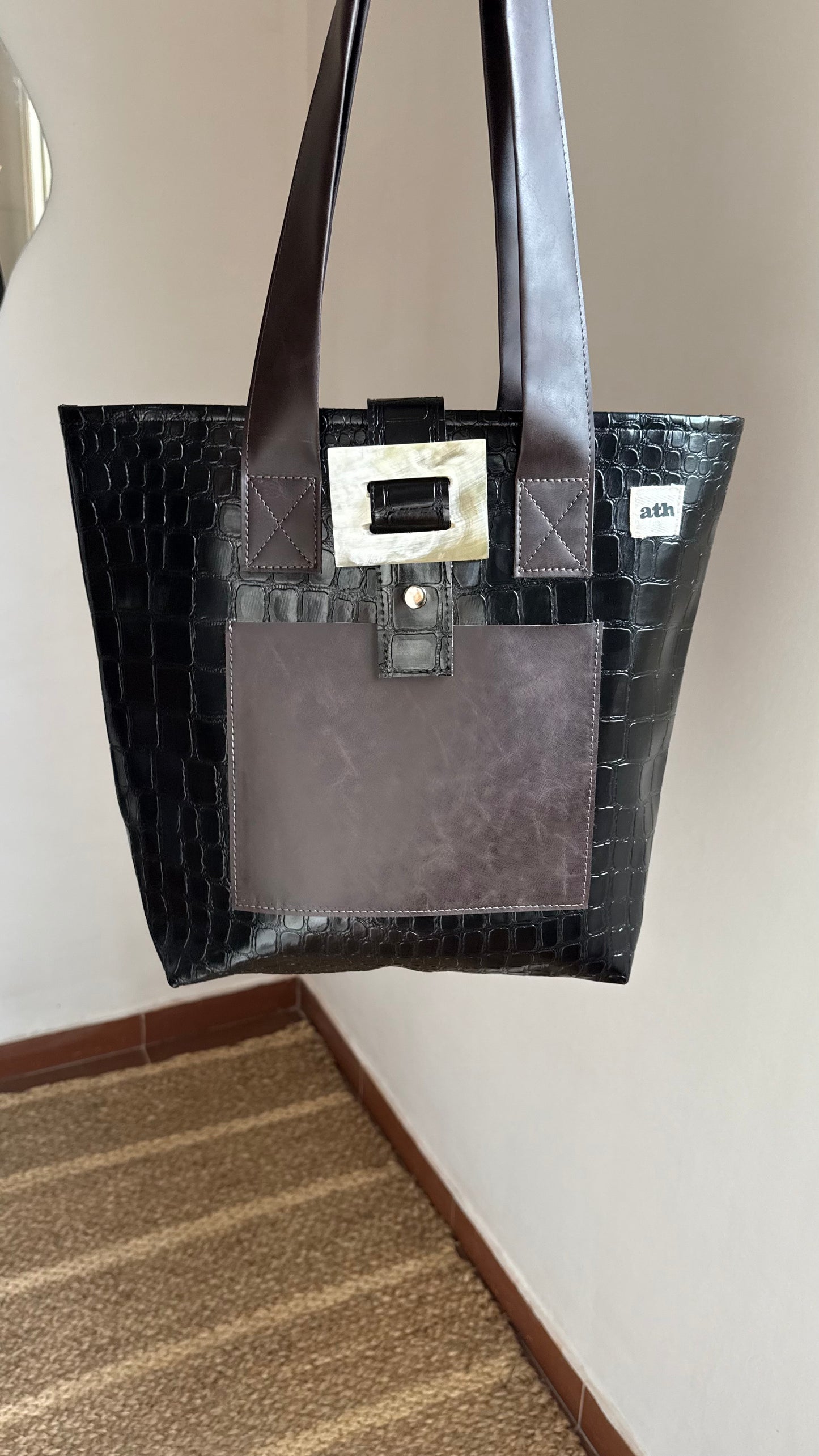 tote bag deva con cierre