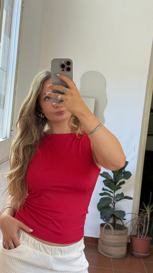 top basico 2.0 rojo